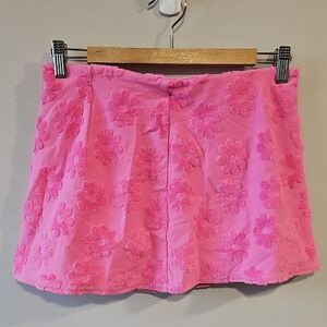 American Eagle Outfitters New With Tags Small Linered Pink Skirt